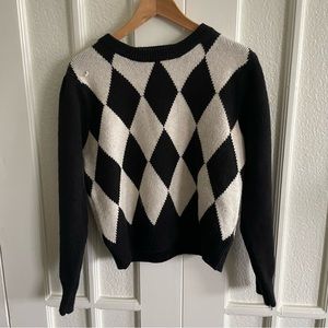 Harlequin Argyle Sweater